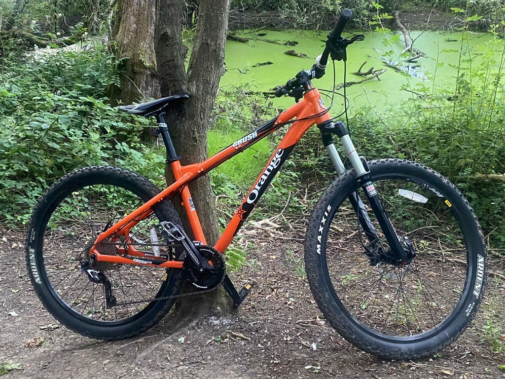 orange mountain bikes for sale gumtree